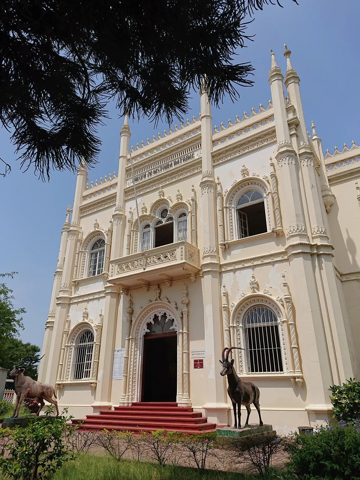 Fachada do Museu de História Natural, em Maputo