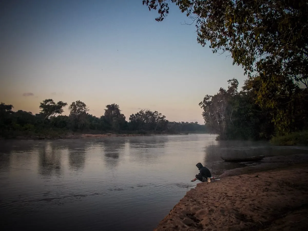 Lugenda River in the Niassa National Reserve